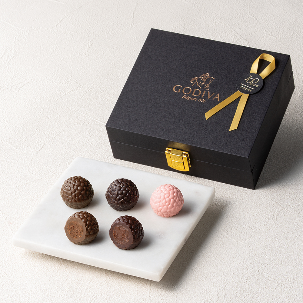 祝100周年 限定トリュフ｜GODIVA(ゴディバ)｜ショップニュース